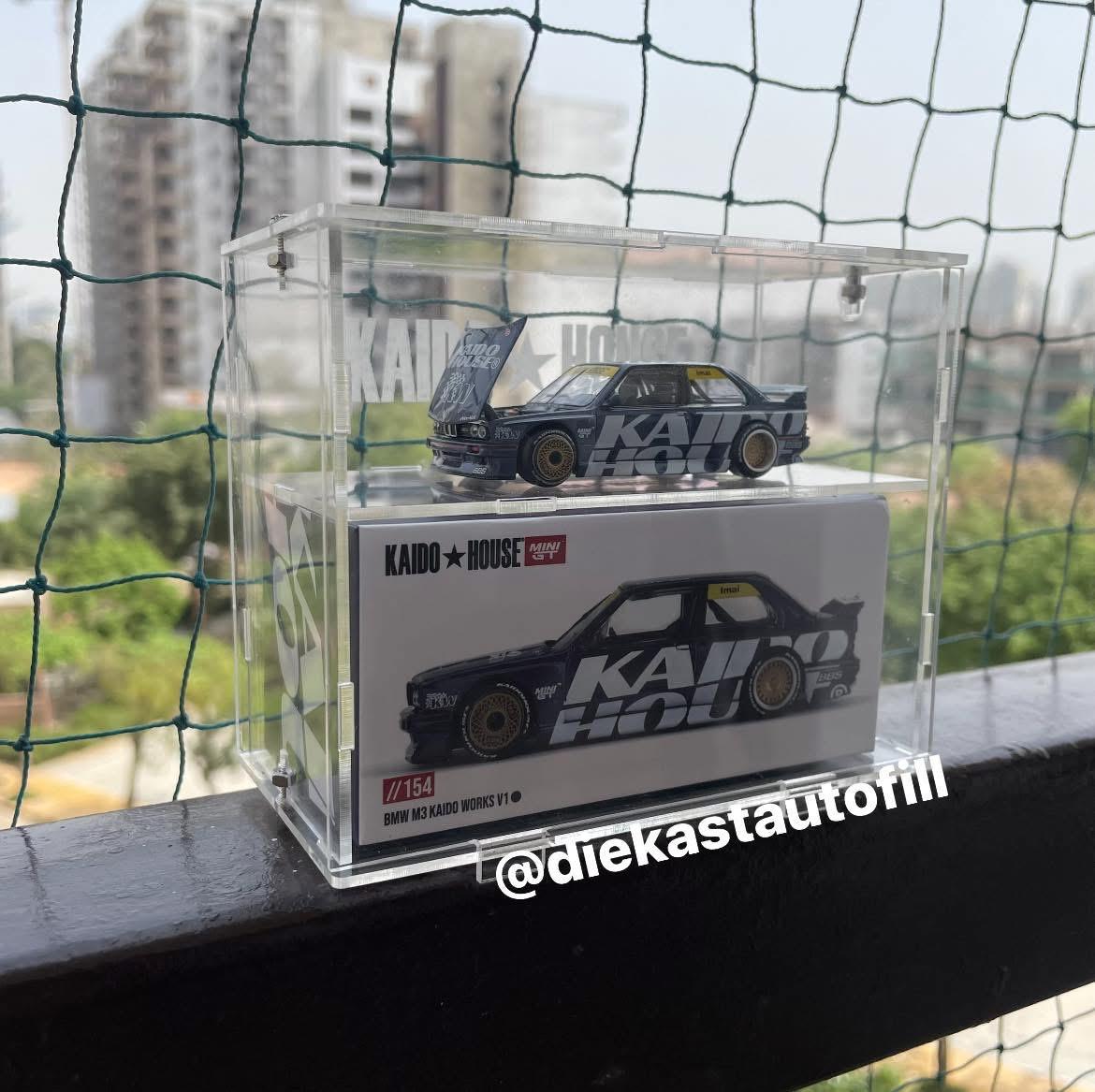 Kaido House BMW M3 in a Diekastautofill double-decker case
